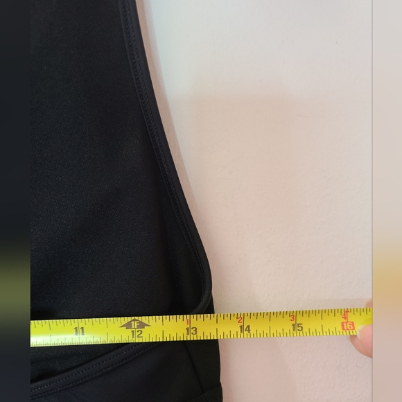 TAHITI Mix & Match Series Black & Turquoise Tankini Swimsuit S Top & L Btm - Picture 7 of 15